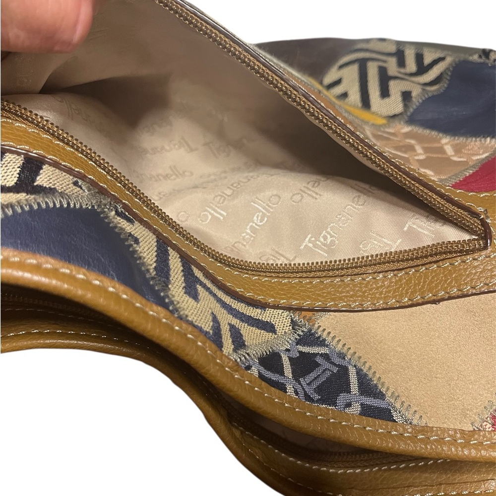 Tignanello Multicolor Patchwork Shoulder Bag - image 6